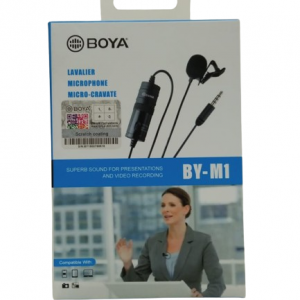 BOYA-M1 | LAVALIER MICROPHONE MICRO-CARAVATE