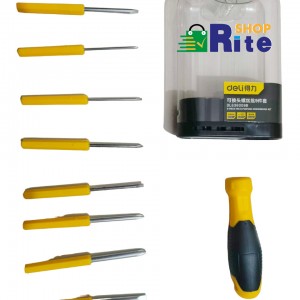 Deli Interchangeable Screwdriver Set